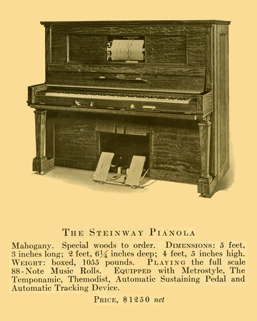 Modern clearance pianola rolls